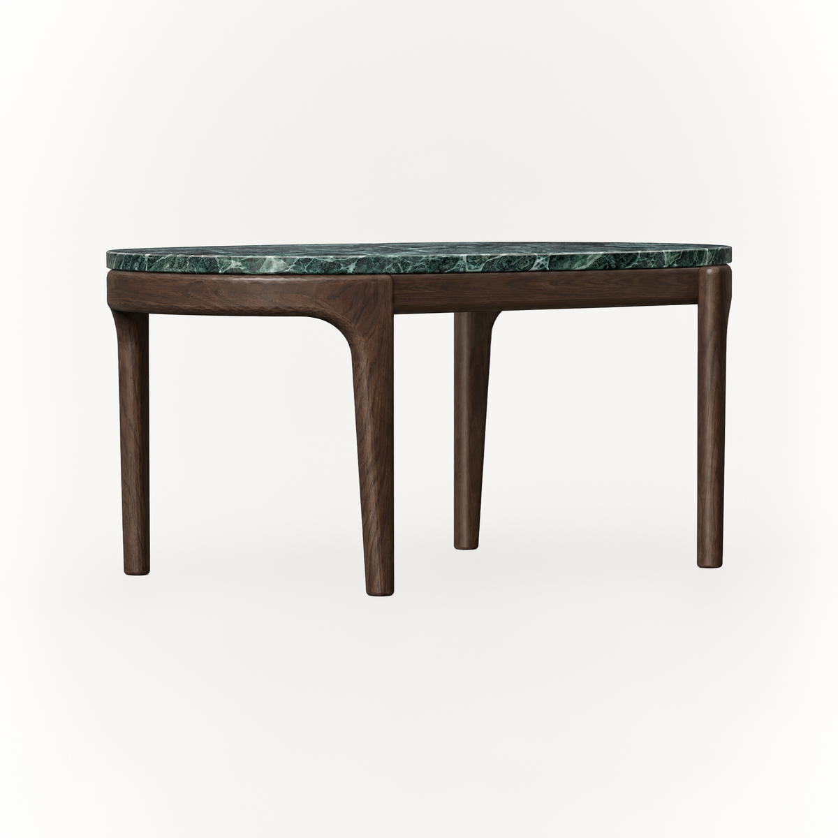Italian Light Travertine gives Ramón Esteve’s Tcha High Coffee Table its unique tonal character and organic surface, showcased at ACERKA Miami.
