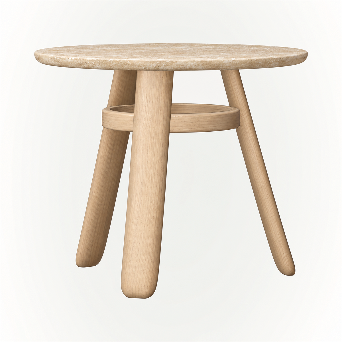 Lifa Side Table - Travertine
