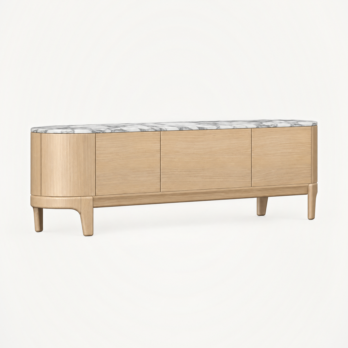 Tcha Media Cabinet - Arabescato