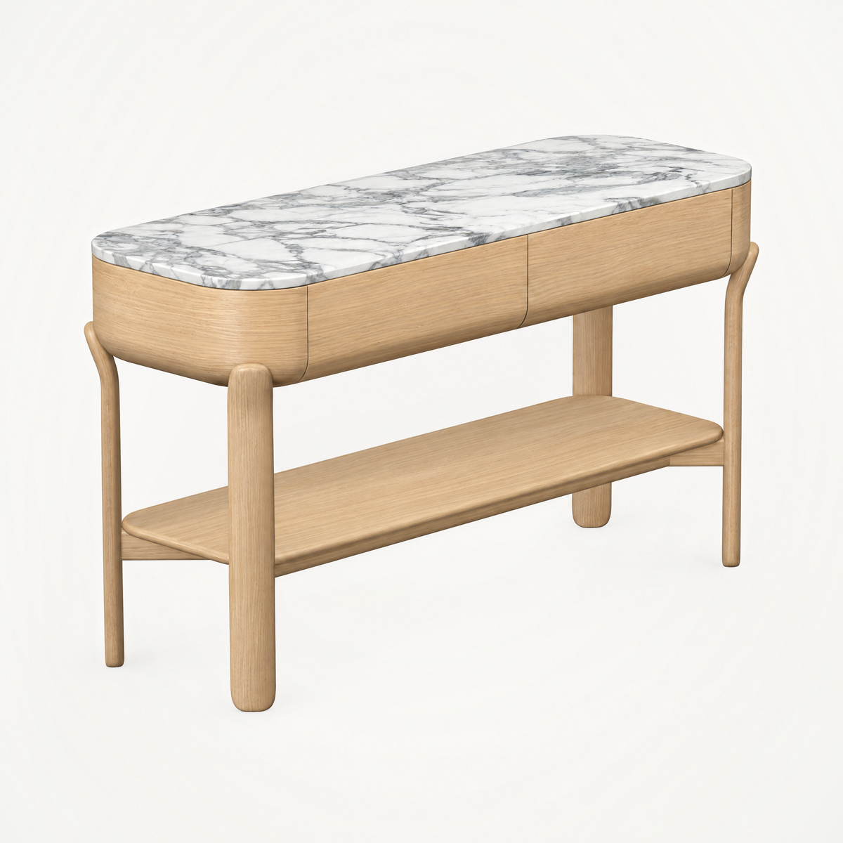 Lifa Console Table - Arabescato