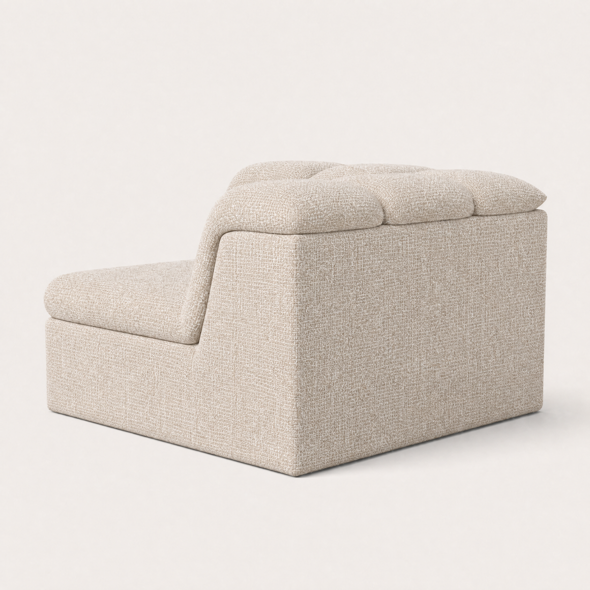 Designed by Valerio Sommella, the Devi Modular Sofa brings sculptural softness and architectural versatility to contemporary interiors.