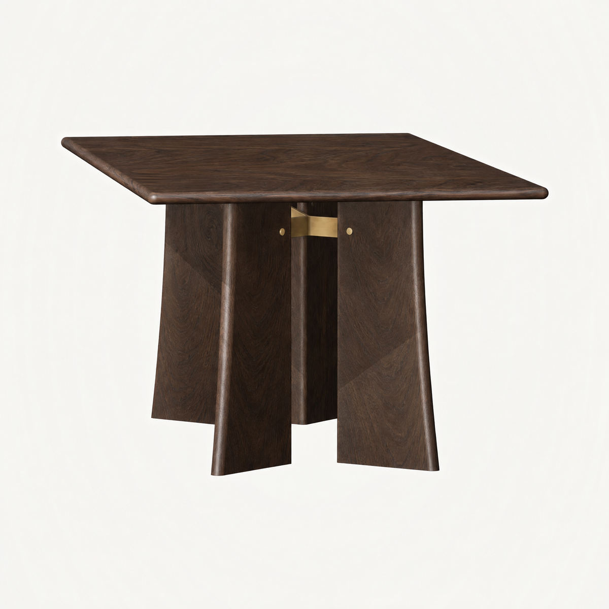 Designed by Francesco Meda, the Balado Rectangular Dining Table brings solid American Oak and refined metallic detailing to the ACERKA Miami collection.