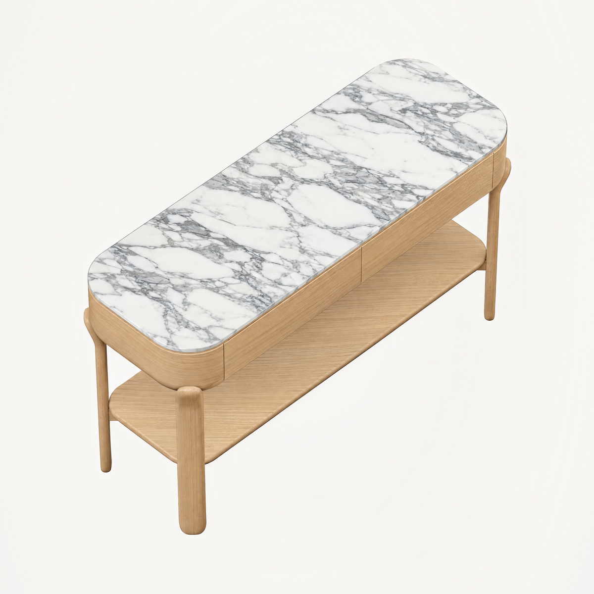 Lifa Console Table - Arabescato