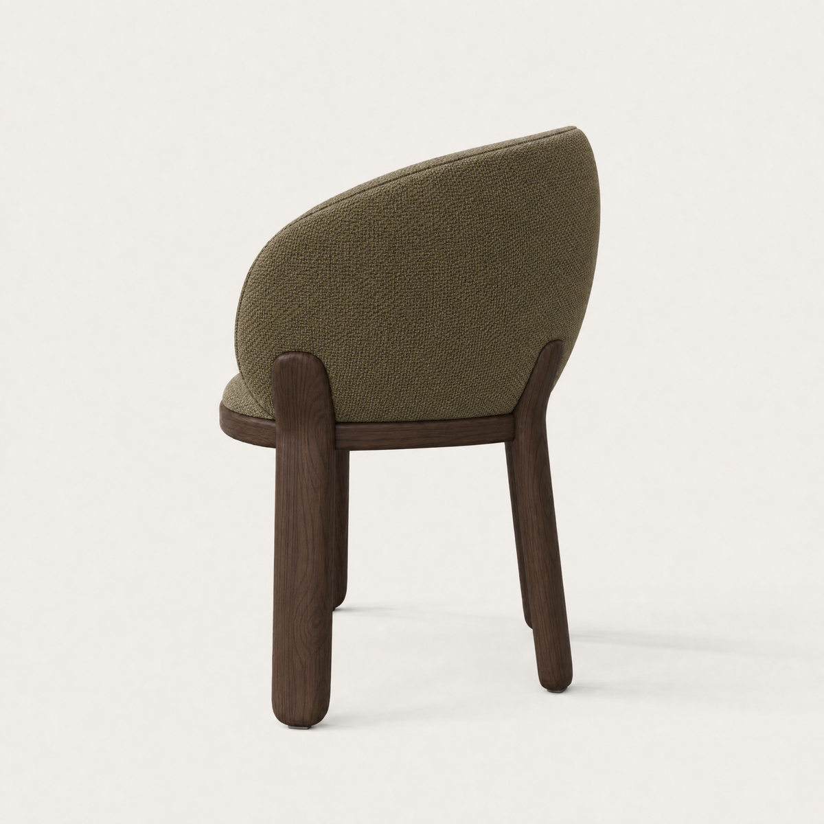 Designed with a wraparound backrest and sculpted Dark Oak frame, the Lifa Dining Chair brings Ramón Esteve’s refined approach to the ACERKA Miami collection.