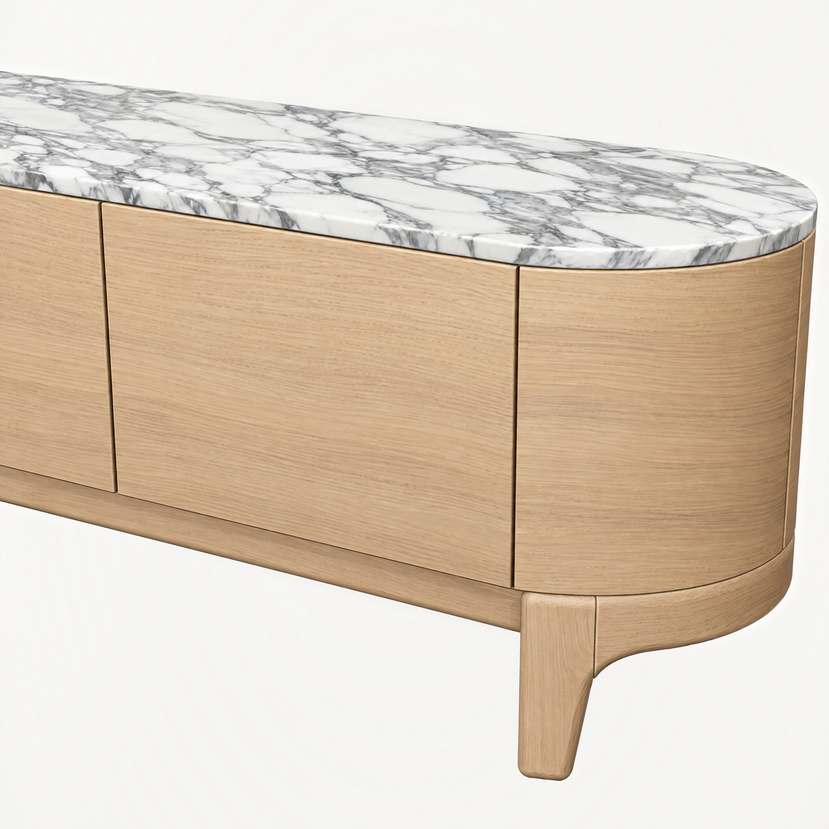 Tcha Media Cabinet - Arabescato