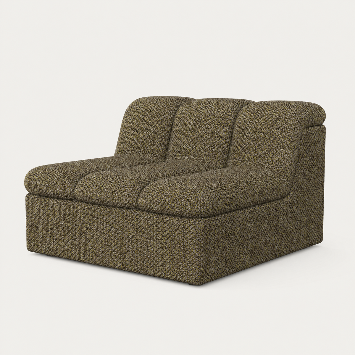ACERKA Miami presents the Devi Middle Module by Valerio Sommella with a clean armless form and softly sculptural silhouette.