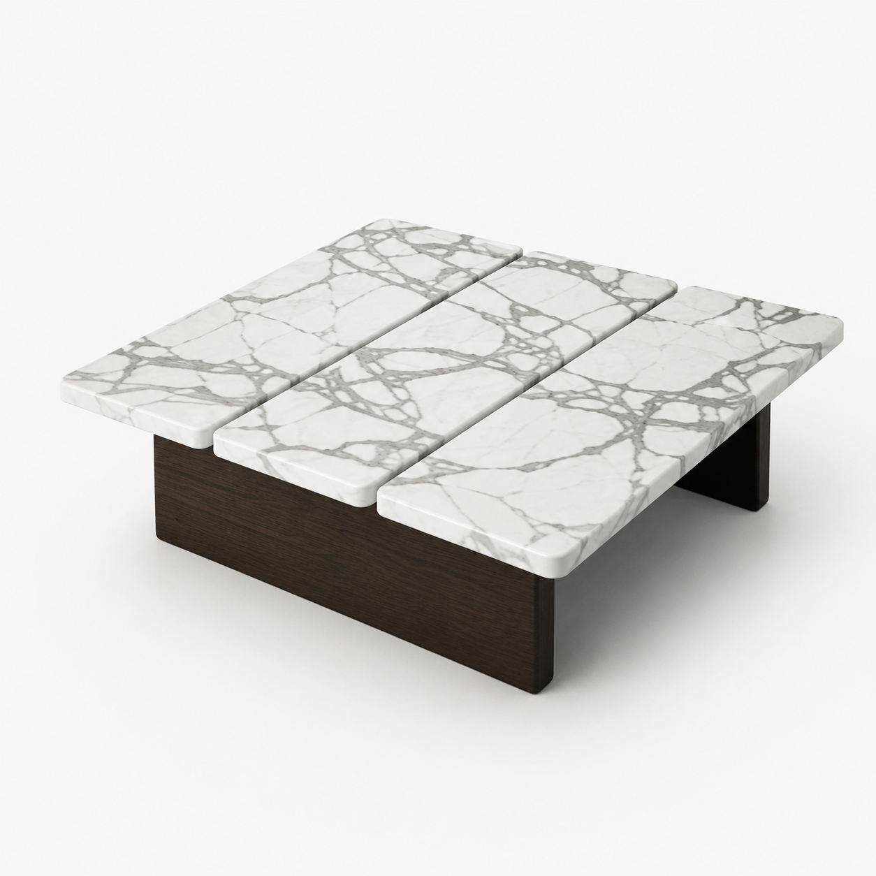 Gasher Square Coffee Table - Arabescato