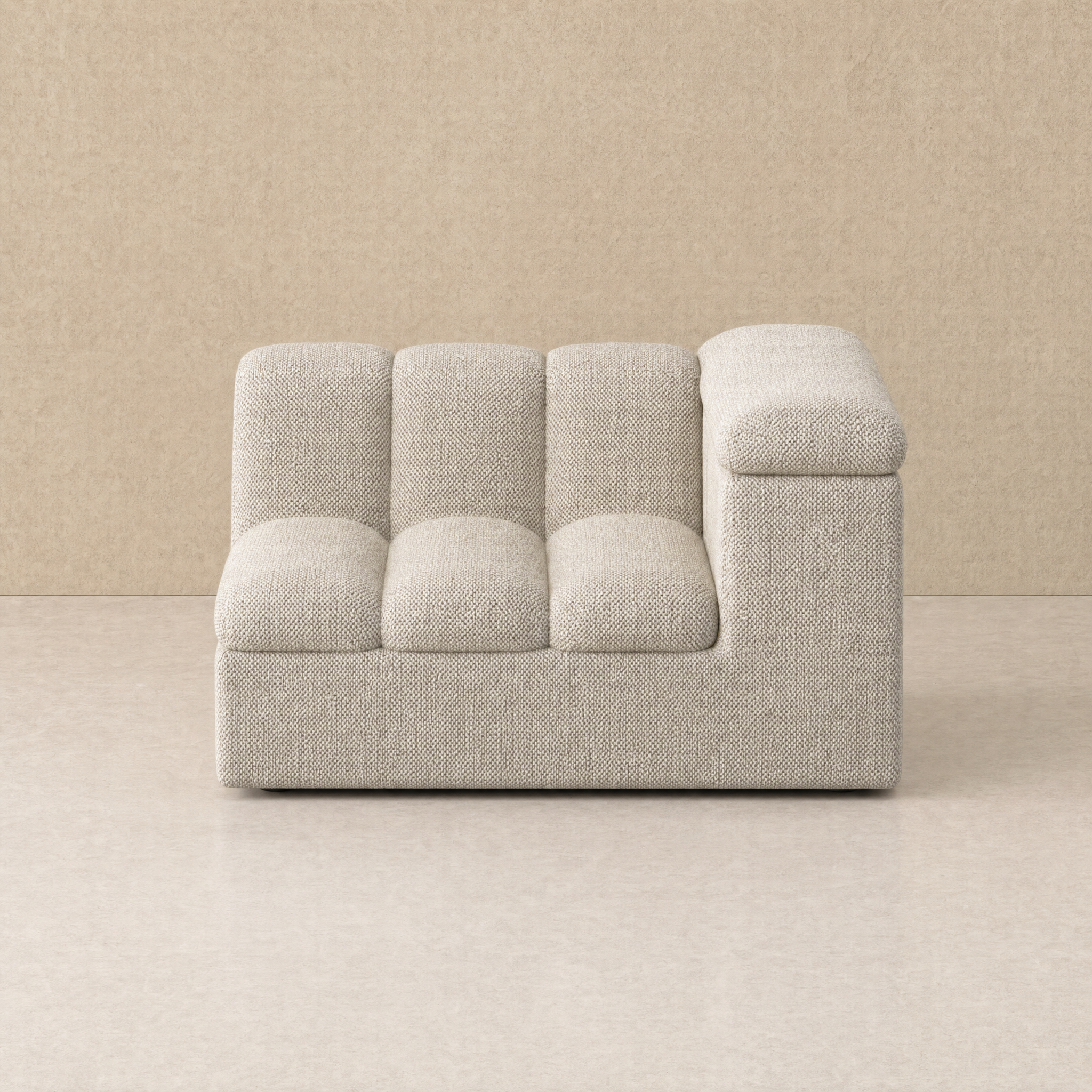 Devi Sofa - Right Arm Module / Stone Beige