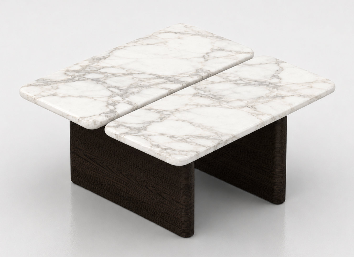 Gasher Square Coffee Table - Arabescato
