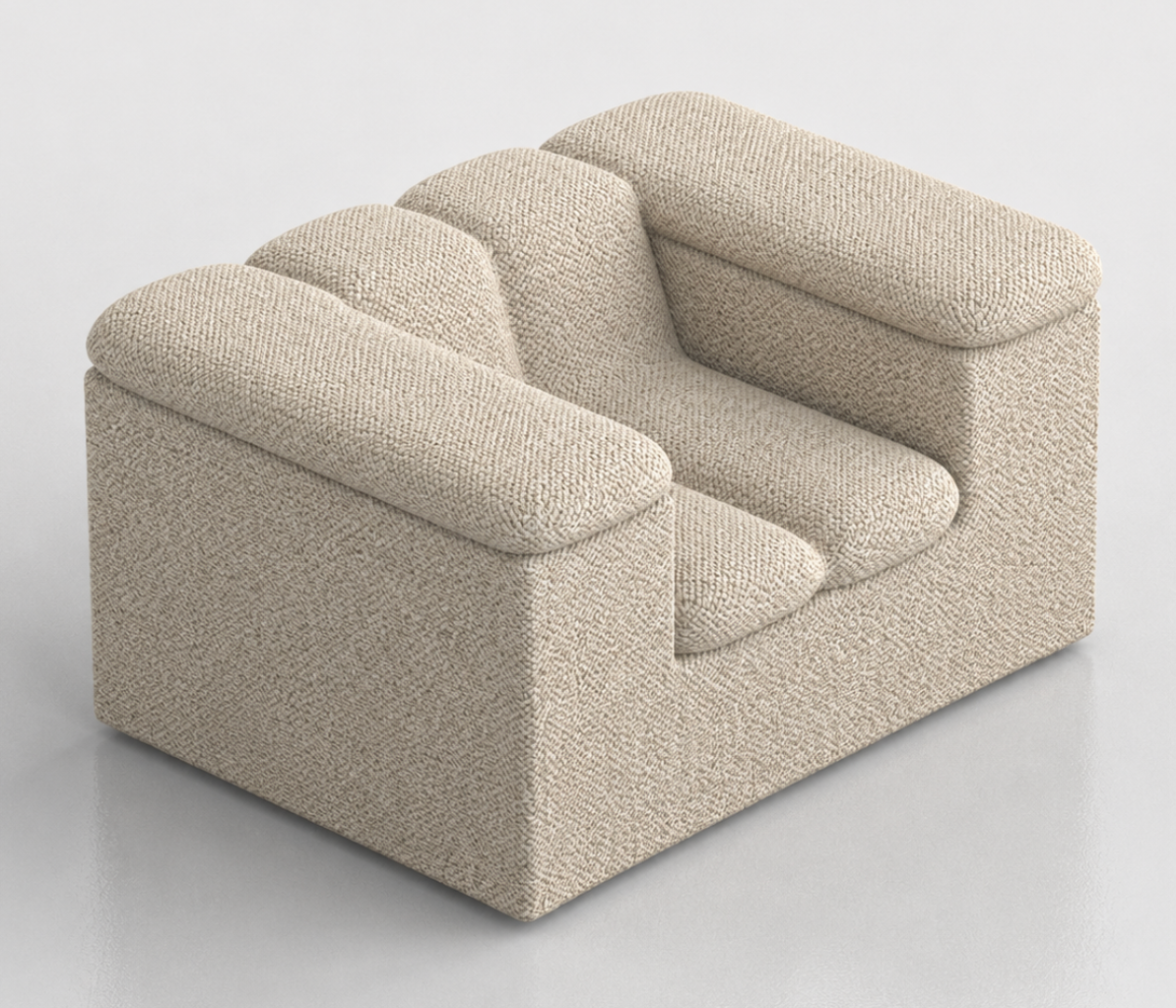Devi Accent Chair - Alpine White