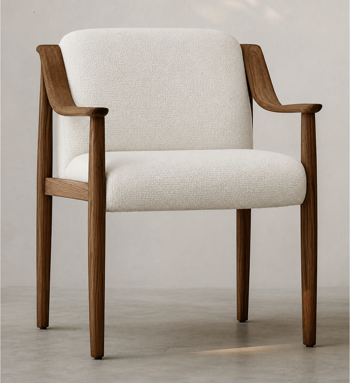 Tibeto Dining Chair - Alpine White