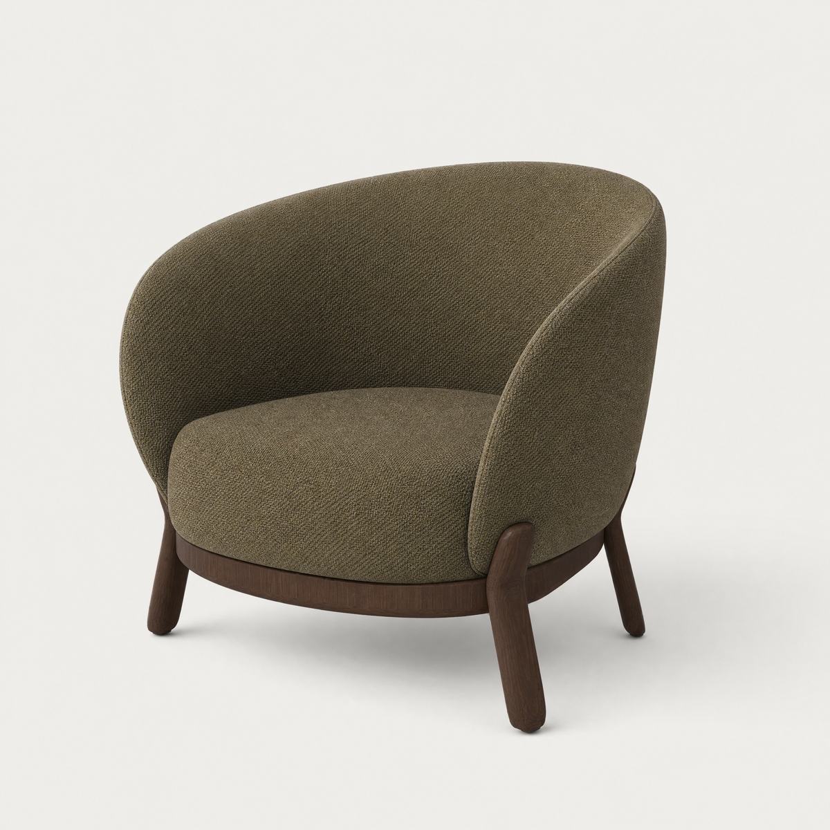 Ramón Esteve’s Lifa Accent Chair combines generous upholstery with warm solid oak, bringing refined craftsmanship to the collection at ACERKA Miami.