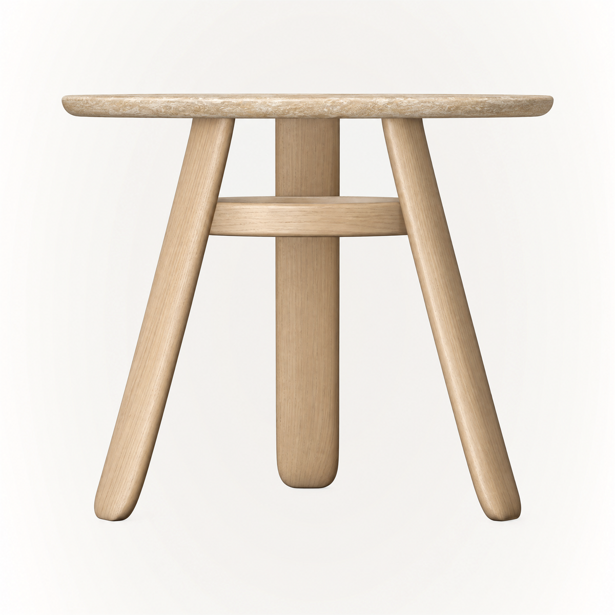 Lifa Side Table - Travertine
