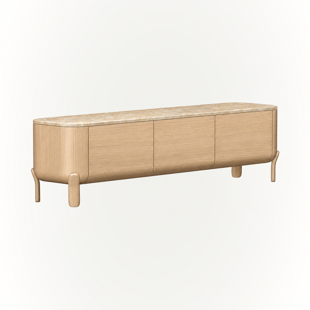 Lifa Media Unit - Travertine