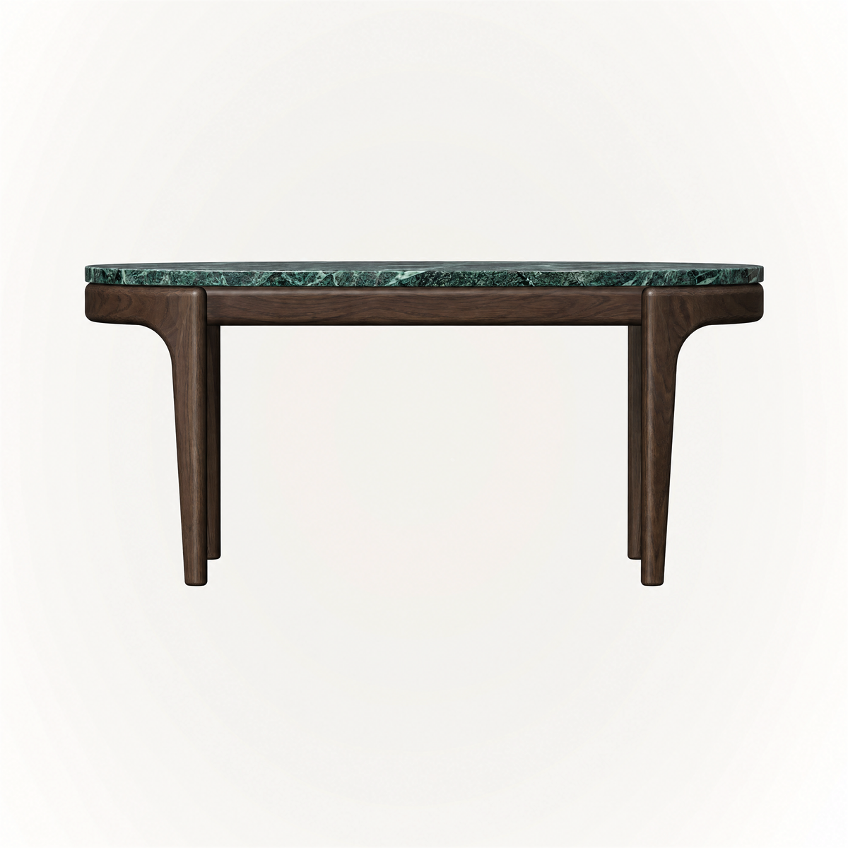 ACERKA Miami presents the Tcha High Coffee Table by Ramón Esteve, crafted from Italian Light Travertine with natural pores, tonal variation, and organic texture.