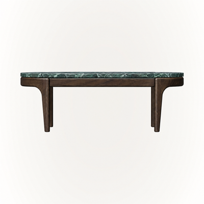 ACERKA Miami presents the Tcha Low Coffee Table, featuring a low-profile silhouette, generous tabletop, and clean architectural proportions for contemporary living spaces.