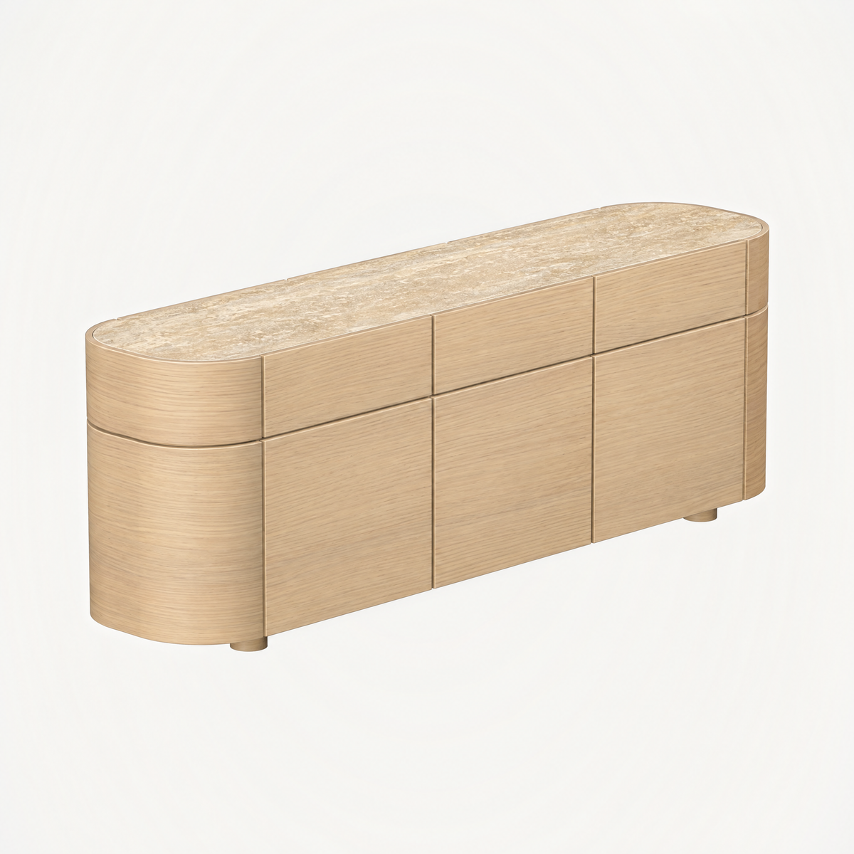 Macha Sideboard - Travertine