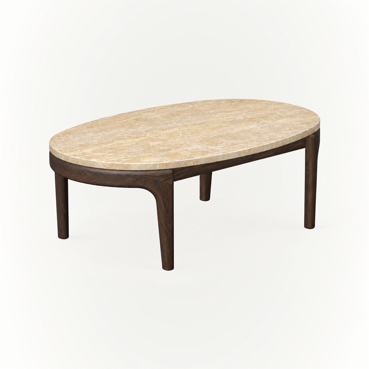 Clean geometry and generous proportions define the Tcha Low Coffee Table, creating an architectural centerpiece for modern interiors at ACERKA Miami.