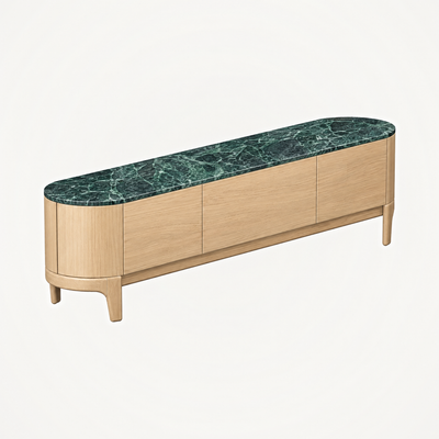 Tcha Media Cabinet - Verde Alpi
