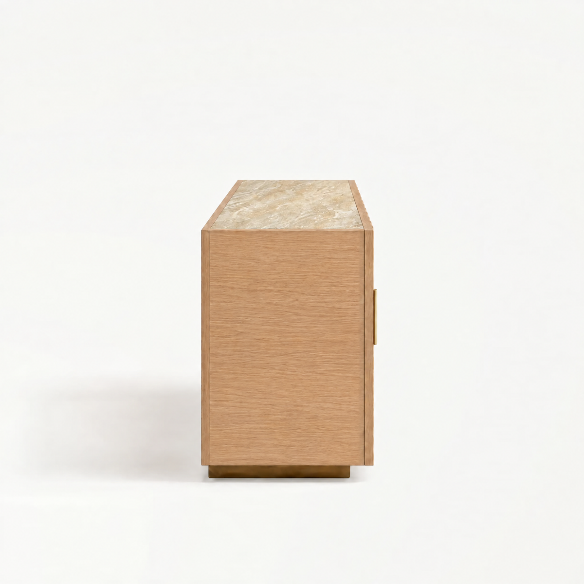 Chomo Sideboard - Travertine