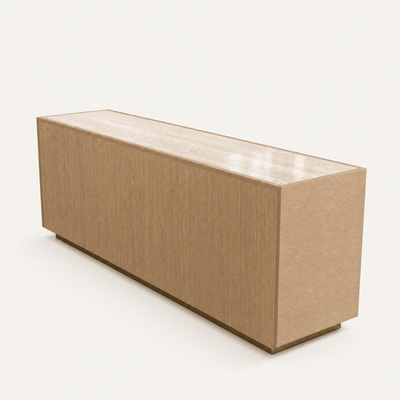 Chomo Sideboard - Travertine