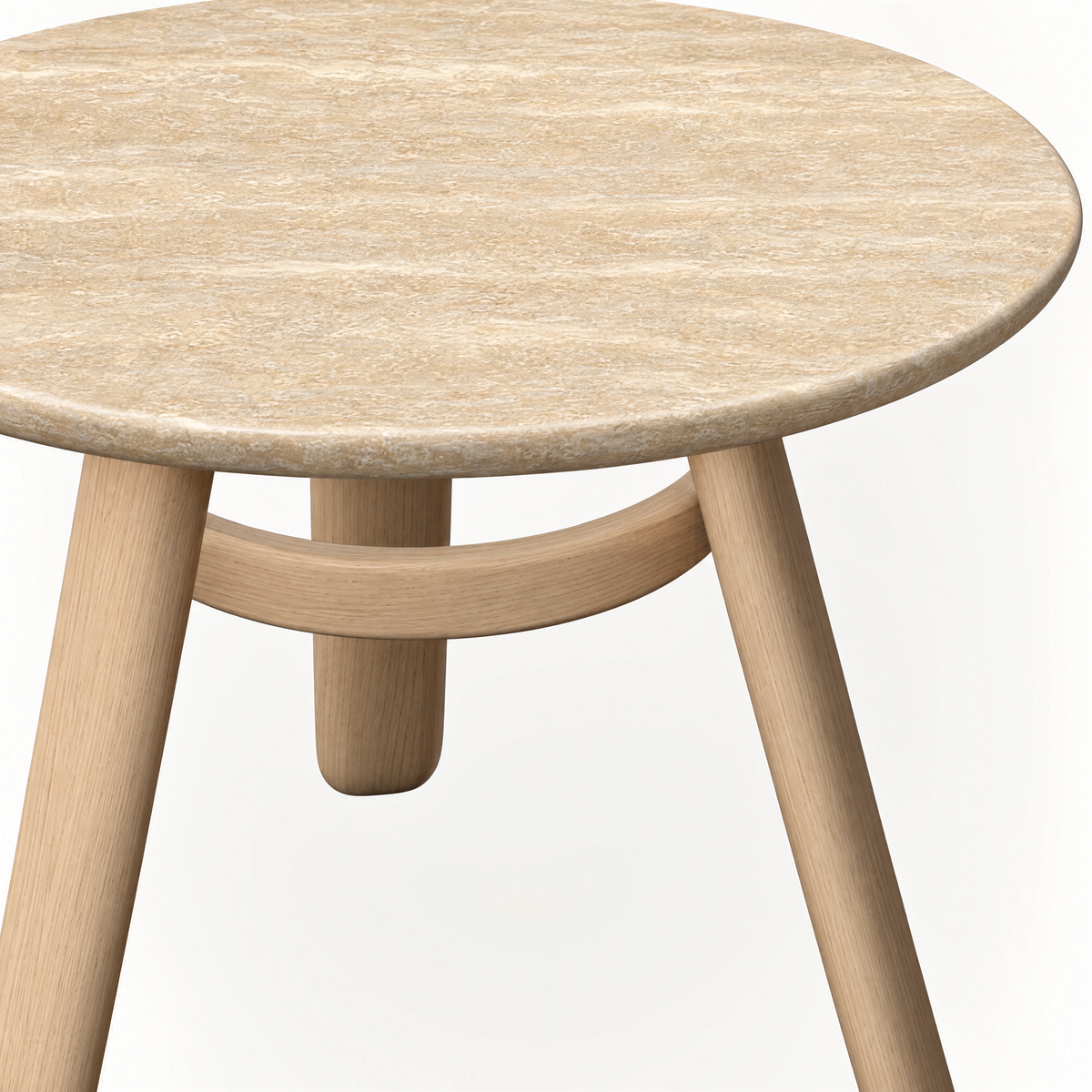 Lifa Side Table - Travertine