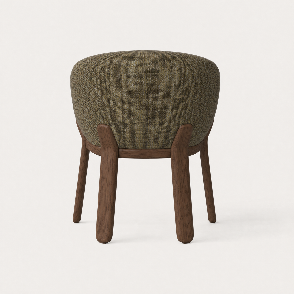 Lifa Dining Chair - Olive Green / Dark Oak