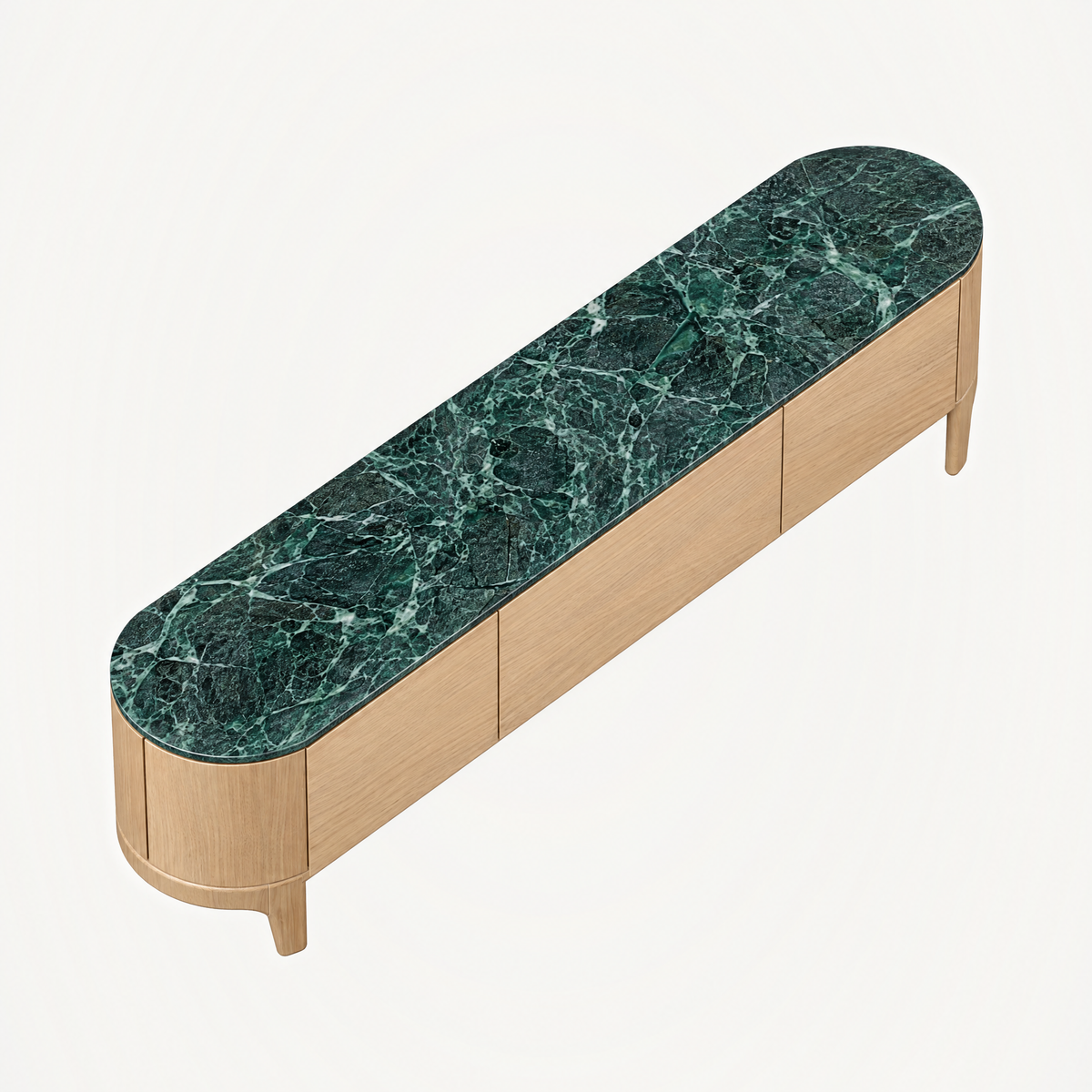 Tcha Media Cabinet - Verde Alpi
