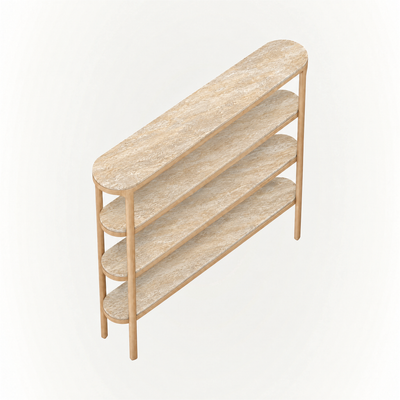 Tcha Shelving - Travertine