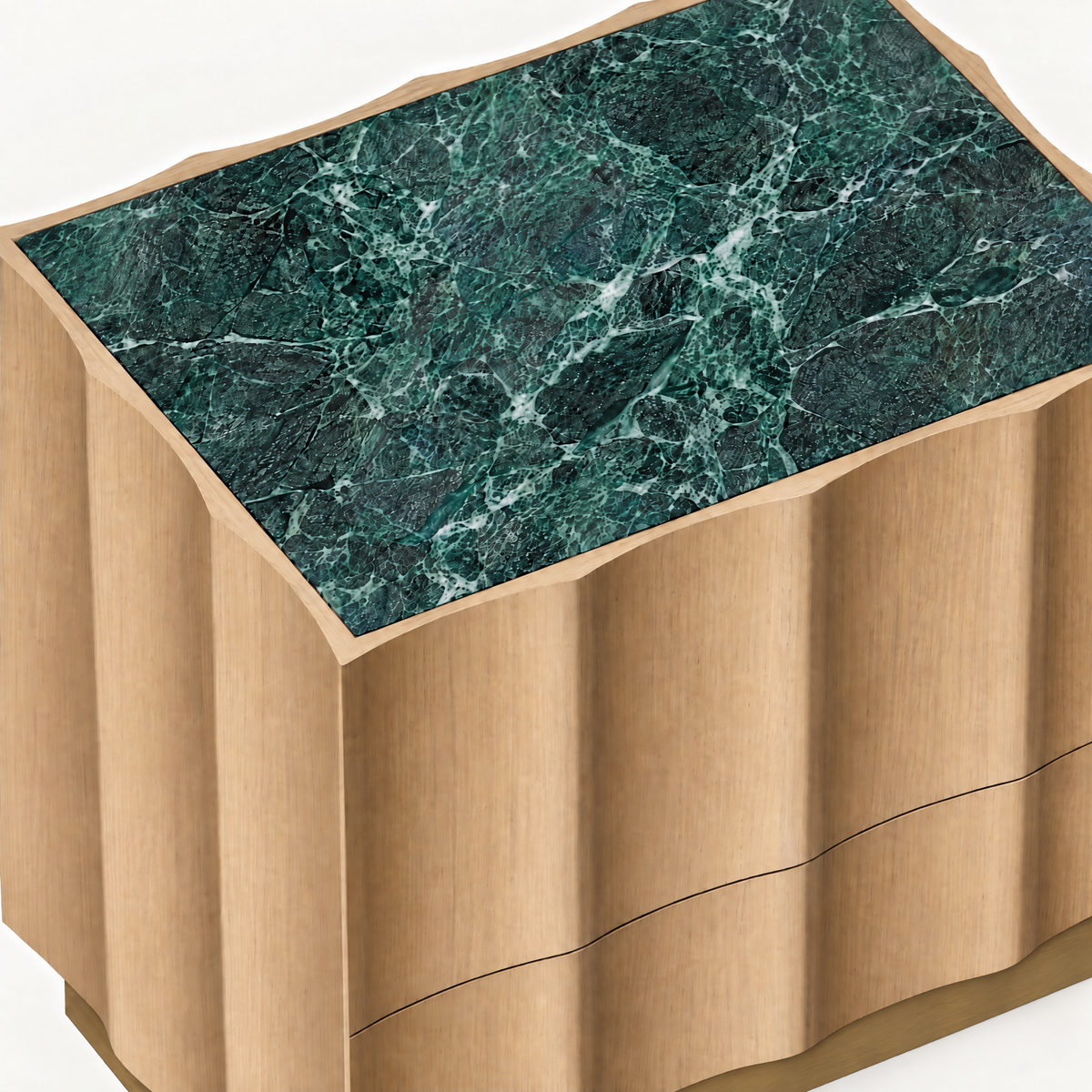 Chomo Side Table - Verde Alpi