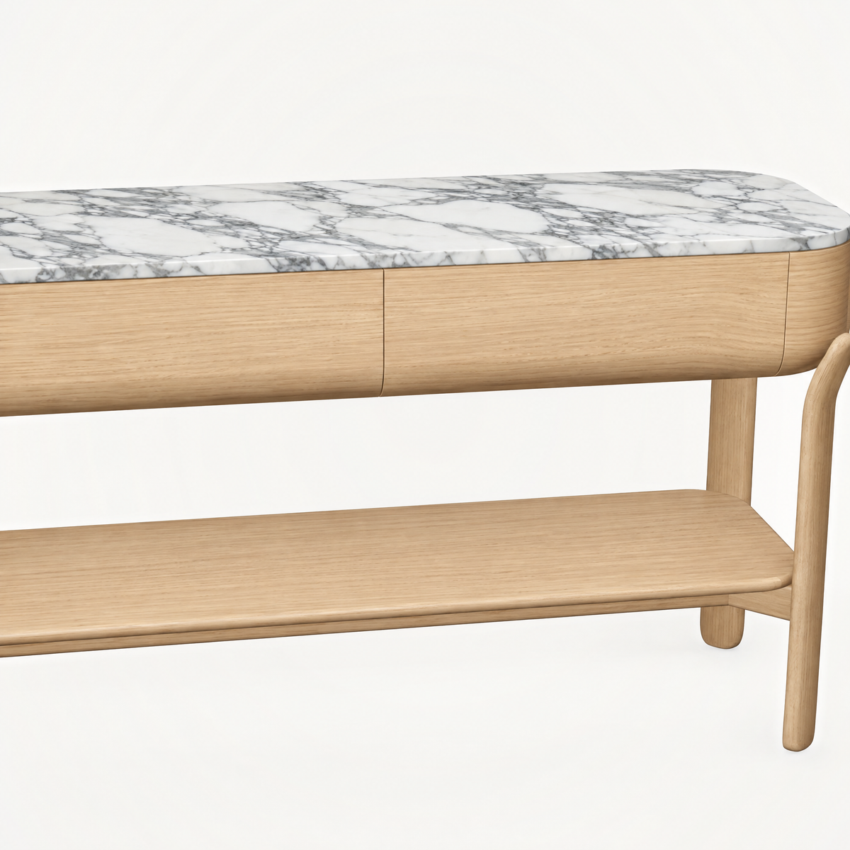 Lifa Console Table - Arabescato