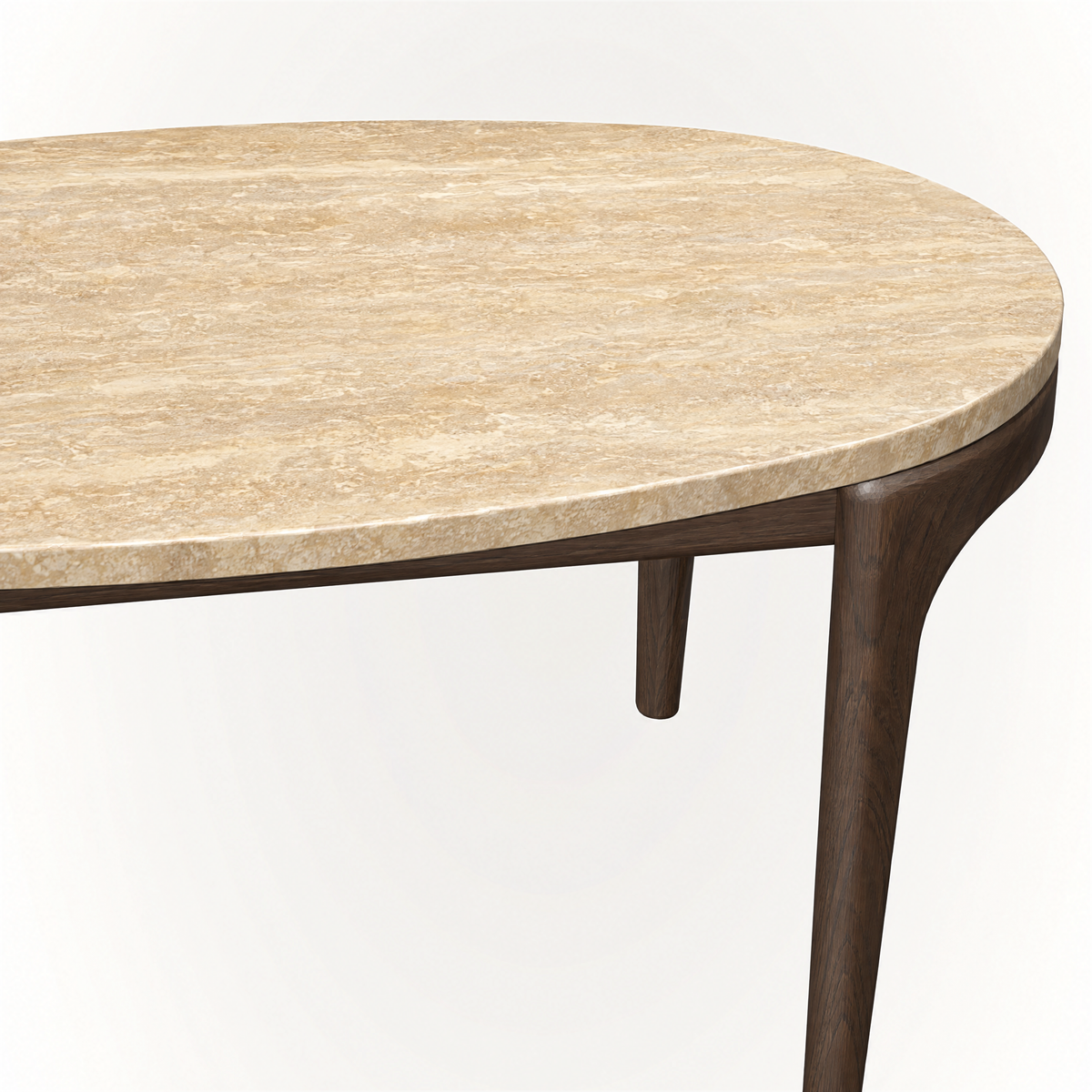 Natural stone texture defines ACERKA Miami’s Tcha High Coffee Table, with Italian Light Travertine bringing subtle variation to Ramón Esteve’s sculptural design.