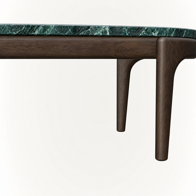 With its low silhouette and clean geometric form, ACERKA Miami’s Tcha Low Coffee Table offers a spacious surface for books, décor, and everyday essentials.