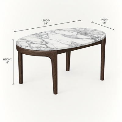 Italian Light Travertine defines the Tcha High Coffee Table by Ramón Esteve, creating a versatile sculptural surface for contemporary living spaces at ACERKA Miami.