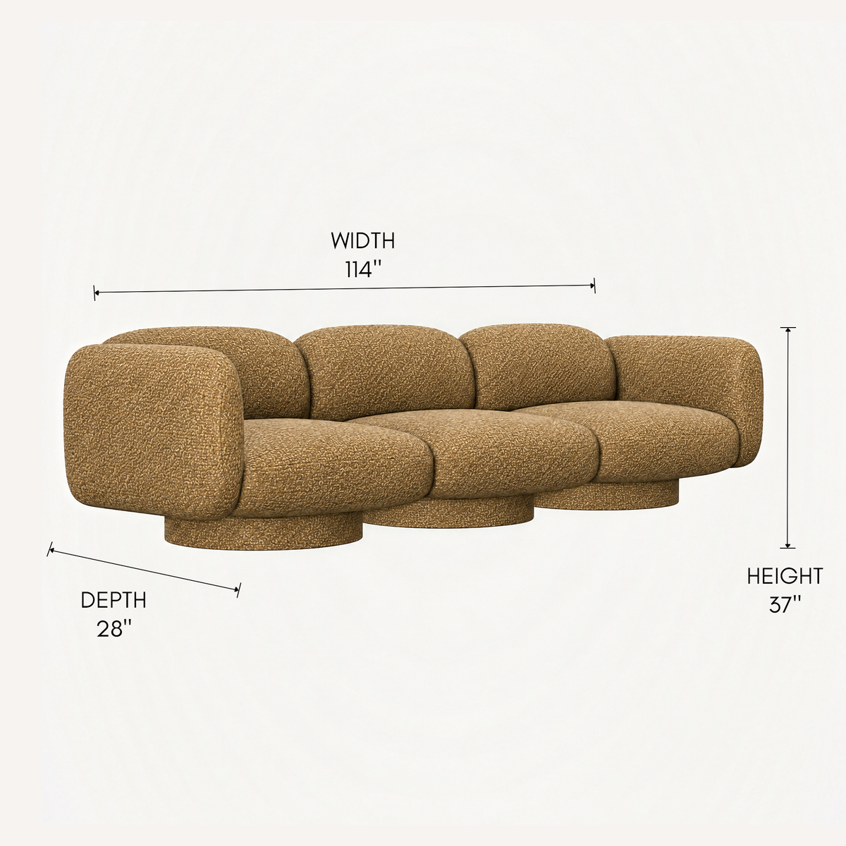 Rimo 3-Seater Sofa