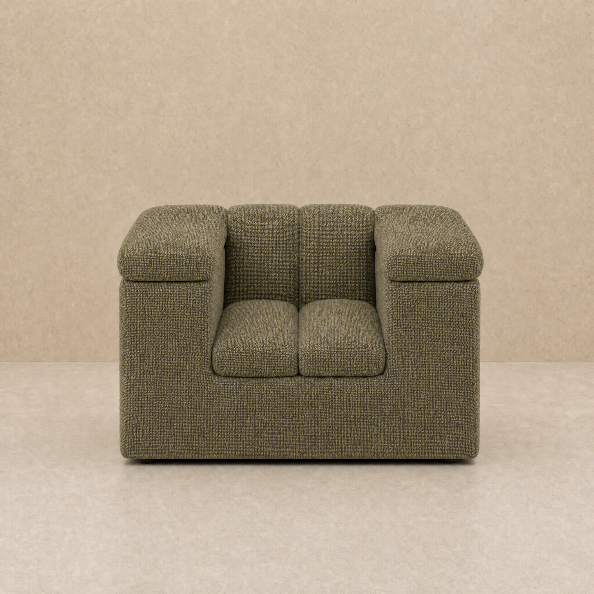 Devi Accent Chair - Olive Green