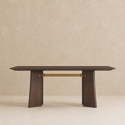 Balado Rectangular Dining Table - Dark Oak