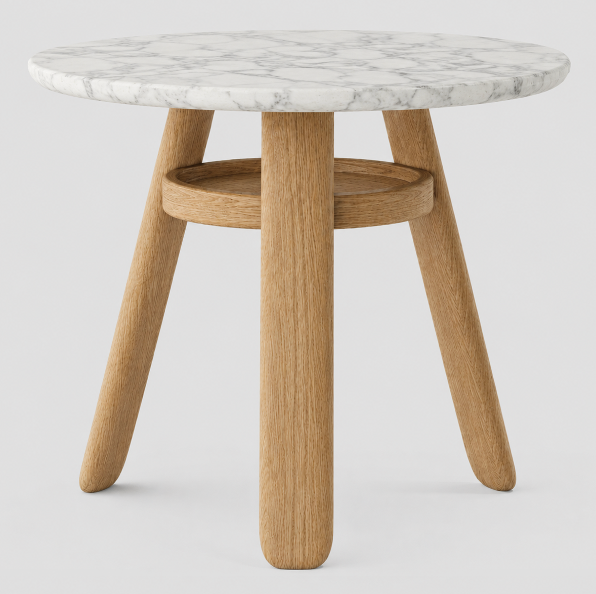 Lifa Side Table - Arabescato Marble