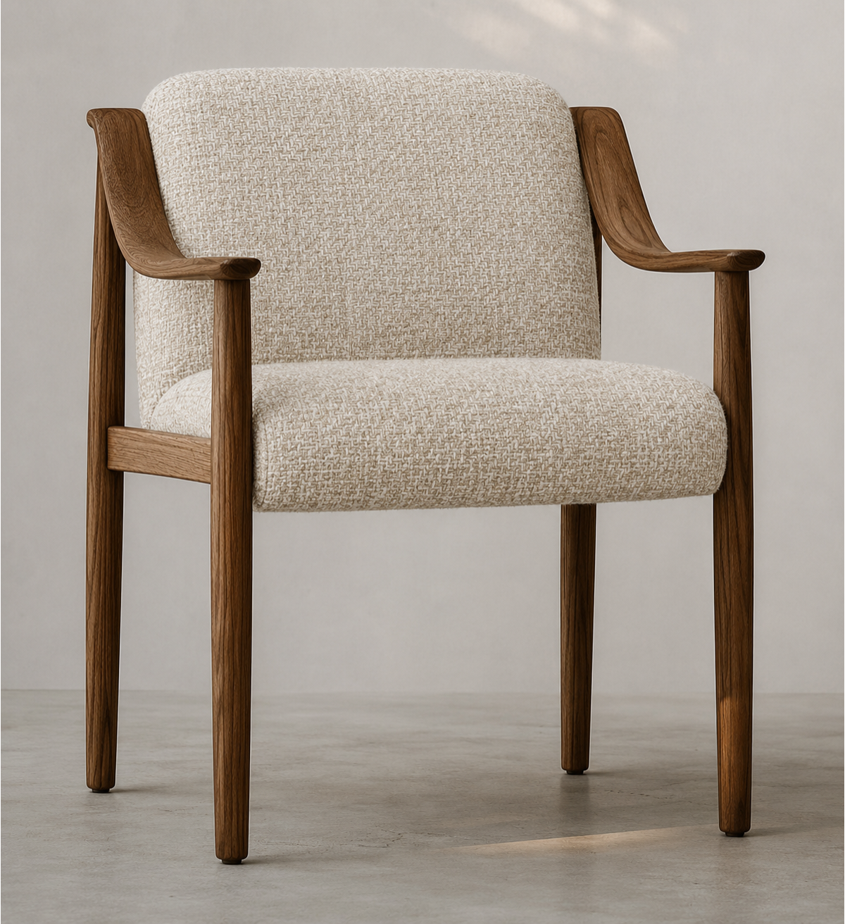 Tibeto Dining Chair - Stone Beige